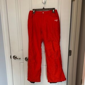 Orage Orange Boys Large Ski pants Snowboarding Winter Sports